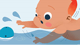Baby In Bath