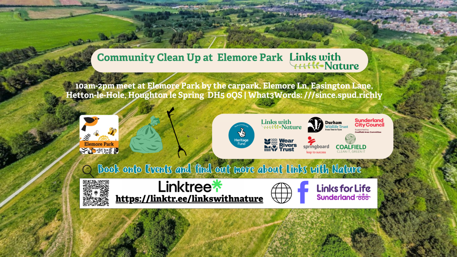 Elemore Park Community Clean Up FB Banner 3rd Feb Aspect Ratio 1600 900