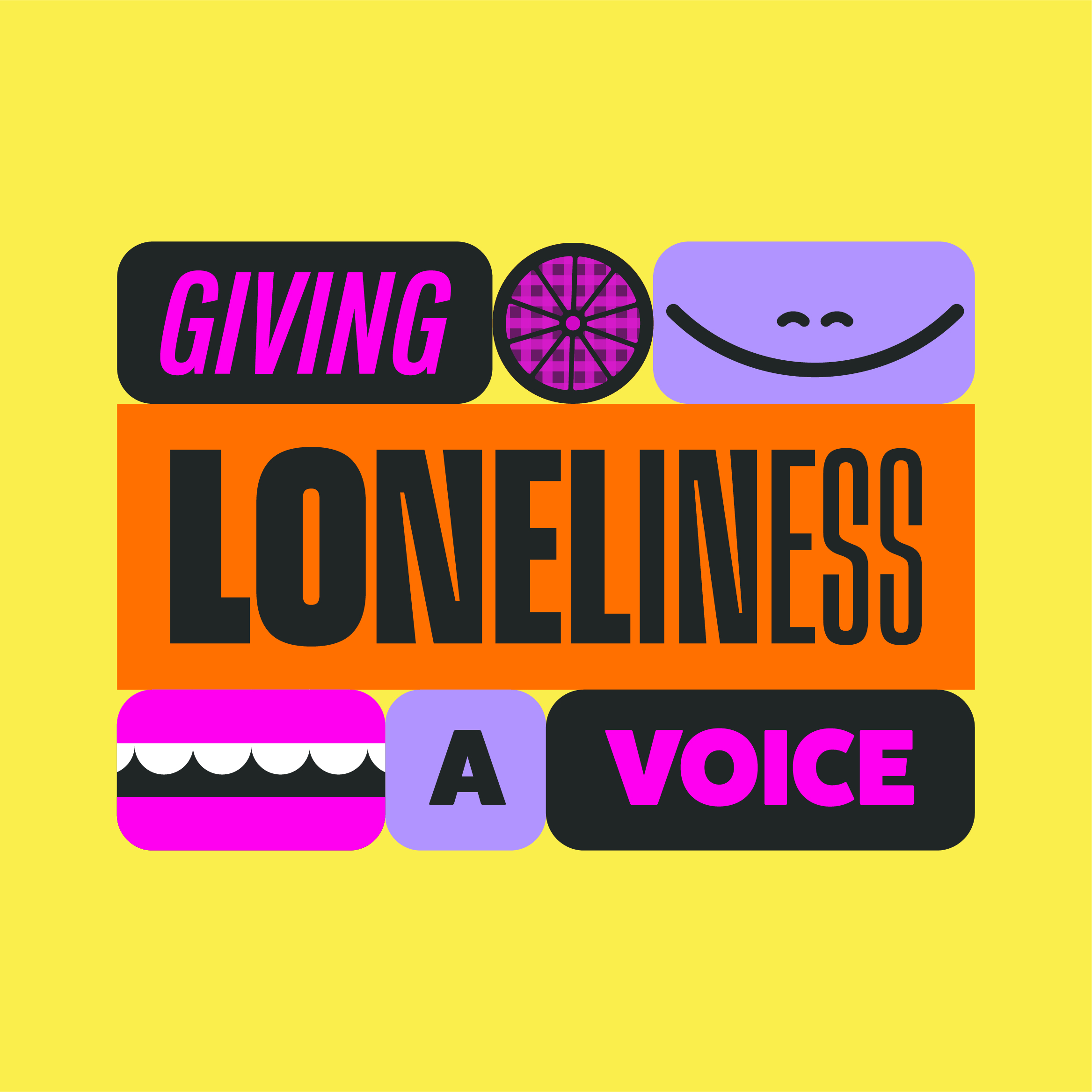 Give Loneliness A Voice Campaign Logo