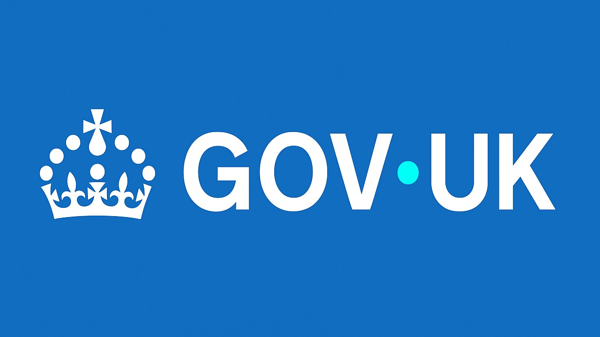 BLUE GOV.UK LOGO